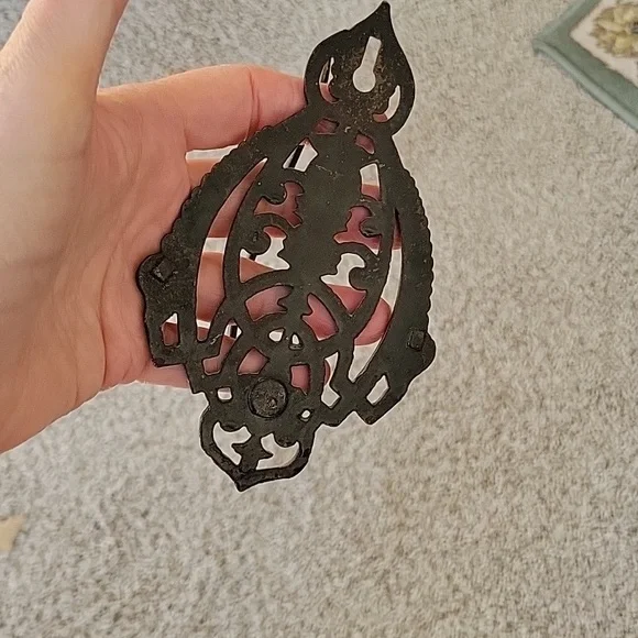 Vintage Receipt Spike Paper Organizer Collectible Wall-Mount Decoration - Picture 3 of 5